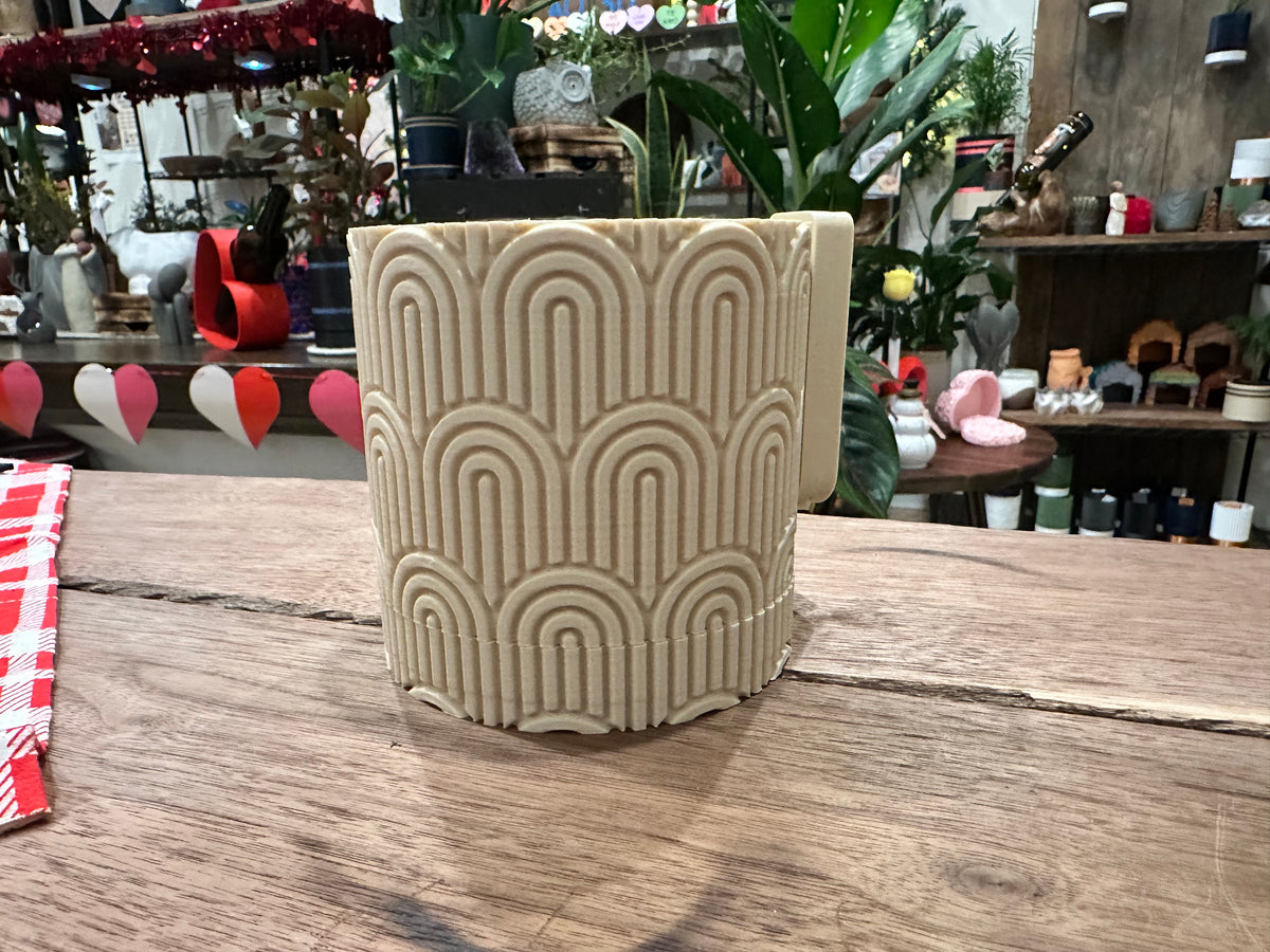 The "Art Deco" Self-Watering Wall Planters