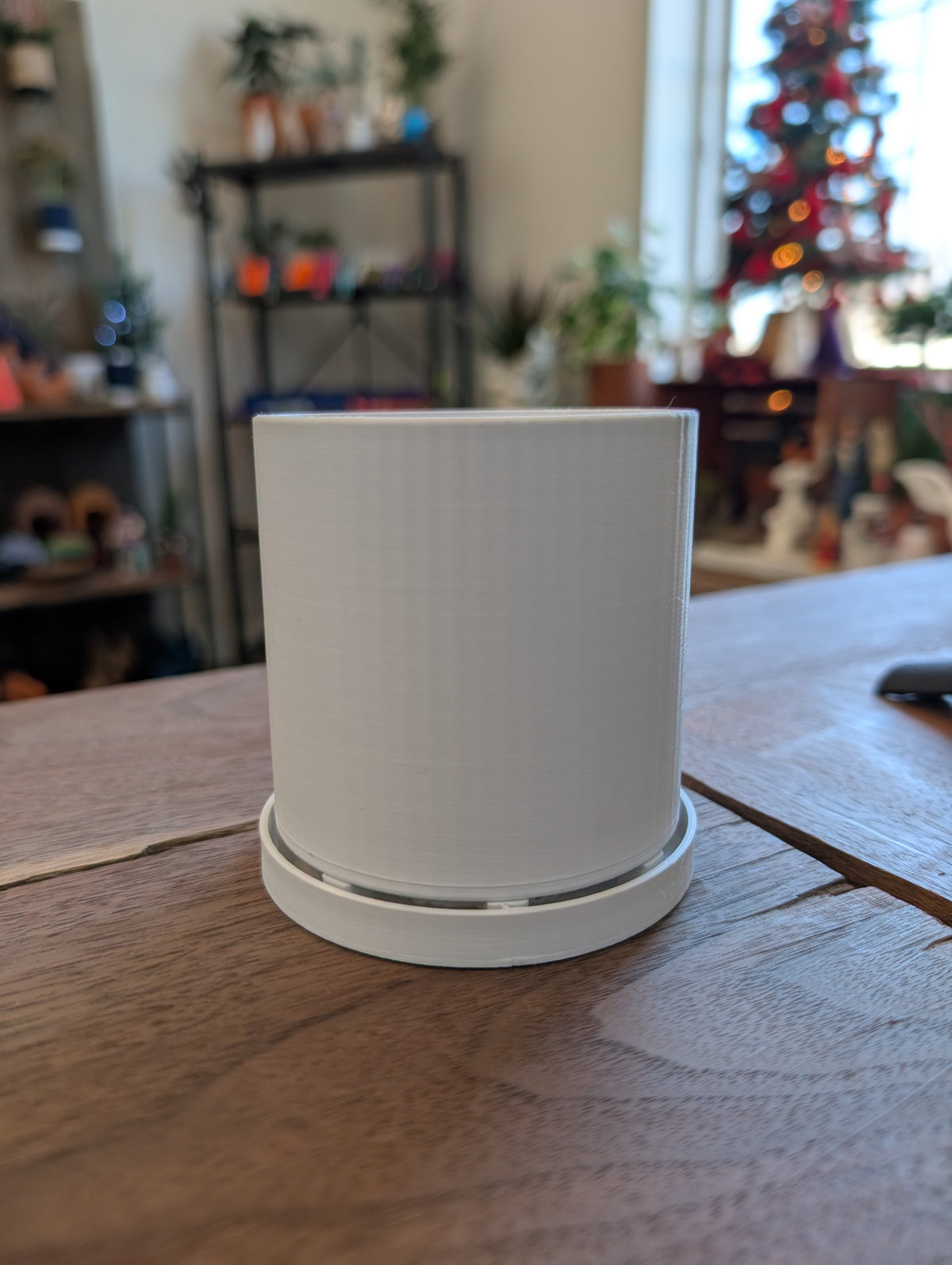 Small Bottom Watering Planter (3x3 Inch) Slim Base