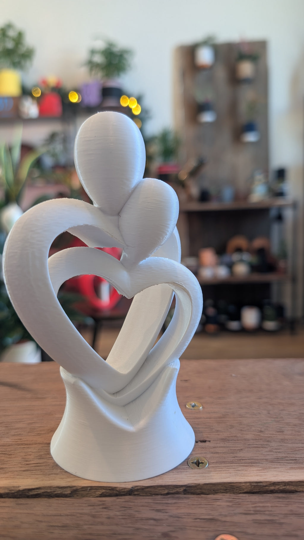 The "Ethereal Embrace" Abstract Sculpture