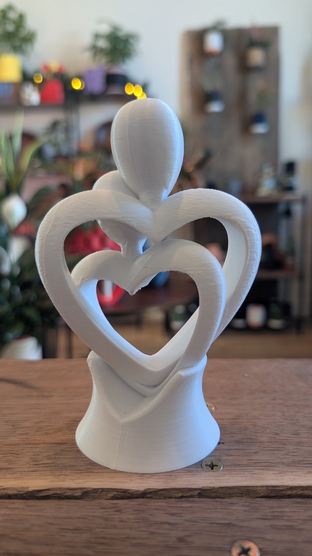 The "Ethereal Embrace" Abstract Sculpture