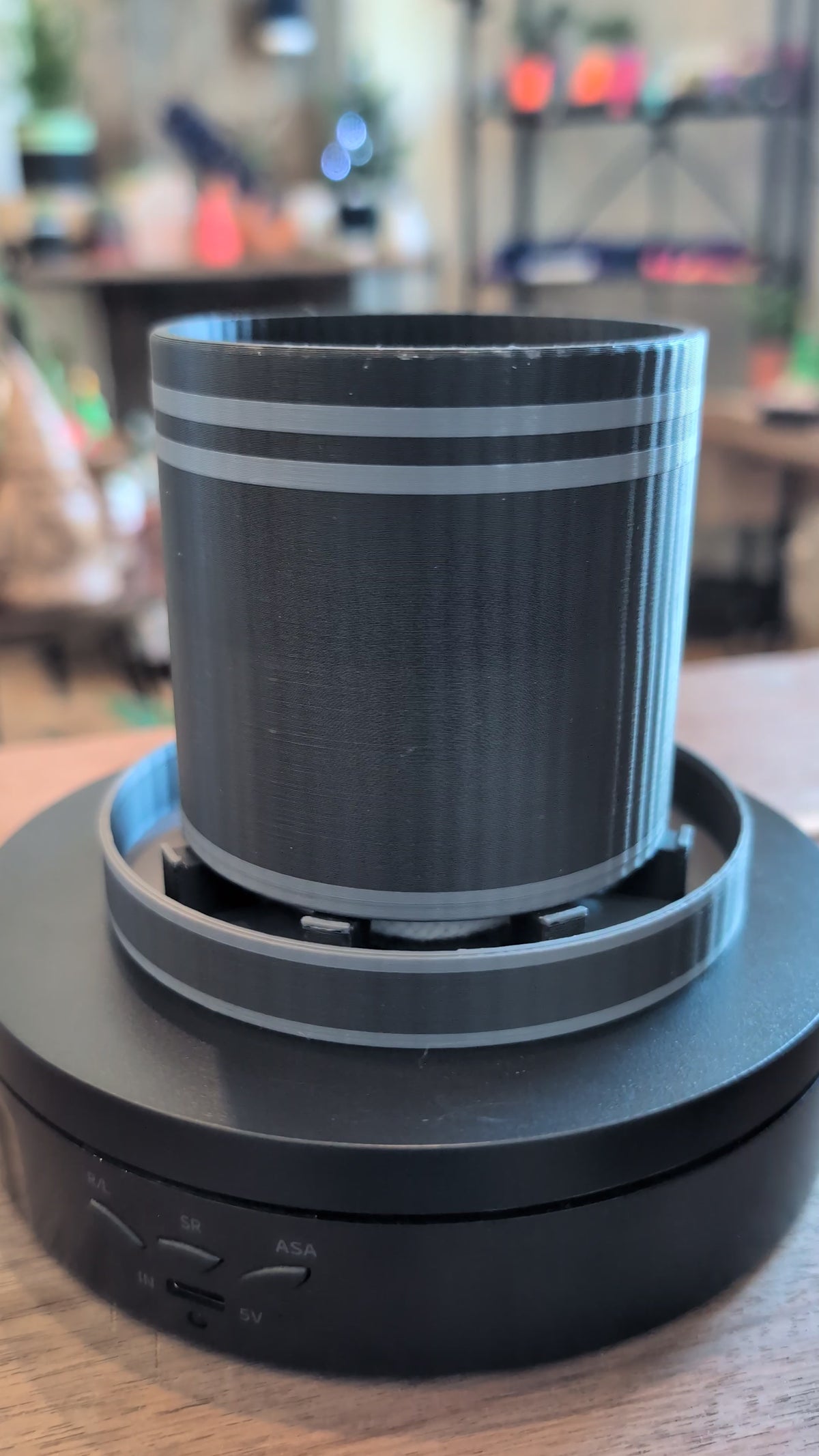 Small Bottom Watering Planter (3x3 Inch) Slim Base