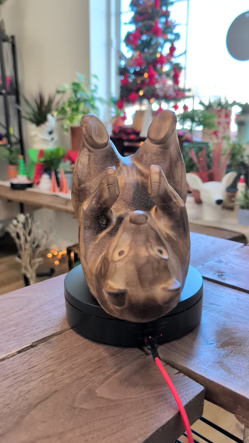Wine Bottle Display (Bear)